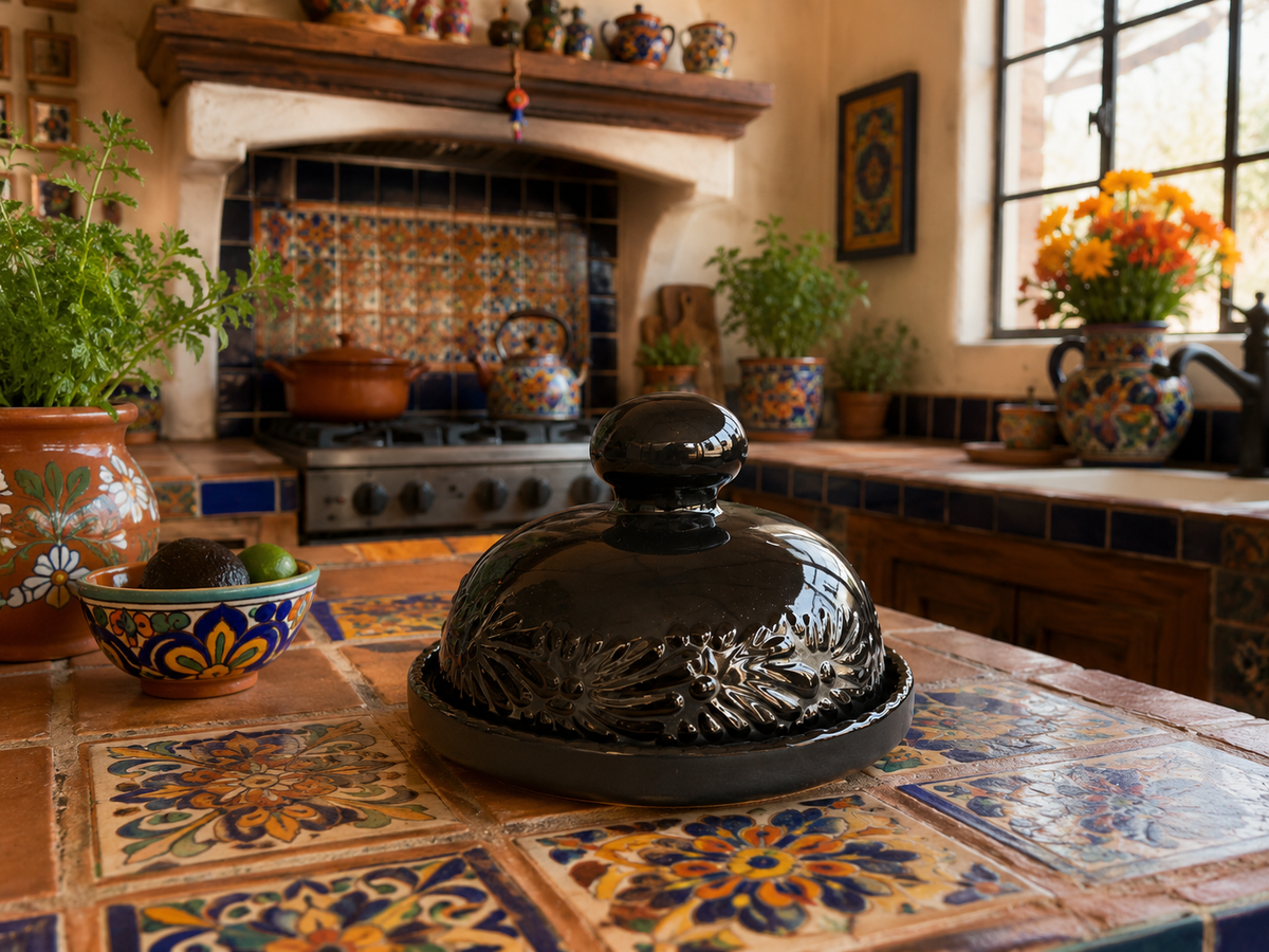 Black Talavera Quesera