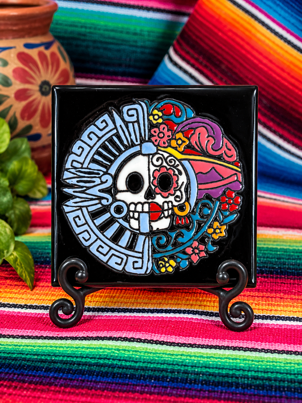 Día De Muertos Drink Coasters