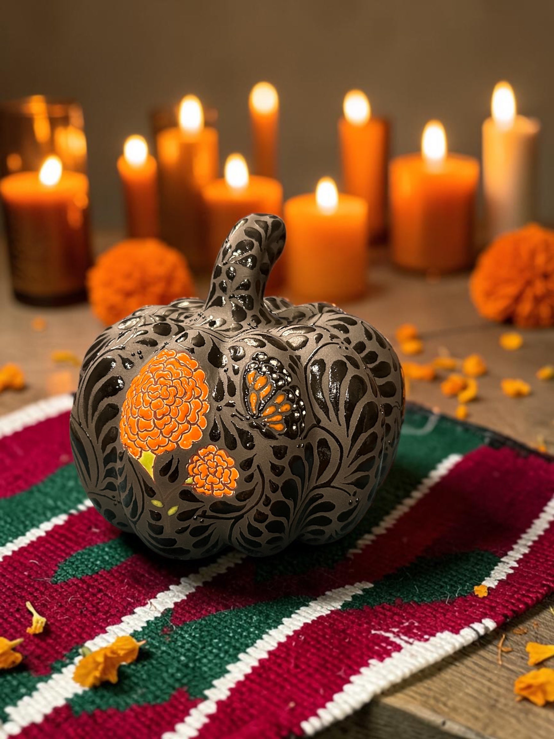 Ofrenda Black Monarca Pumpkin