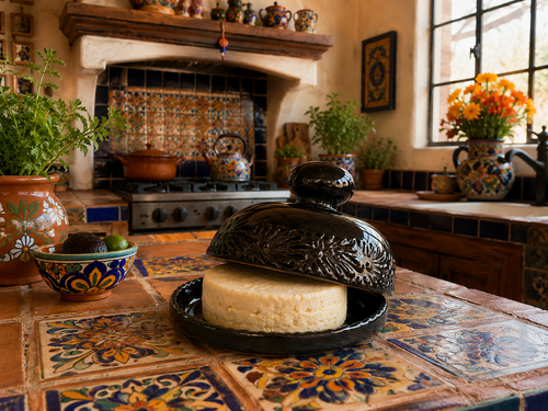 Black Talavera Quesera