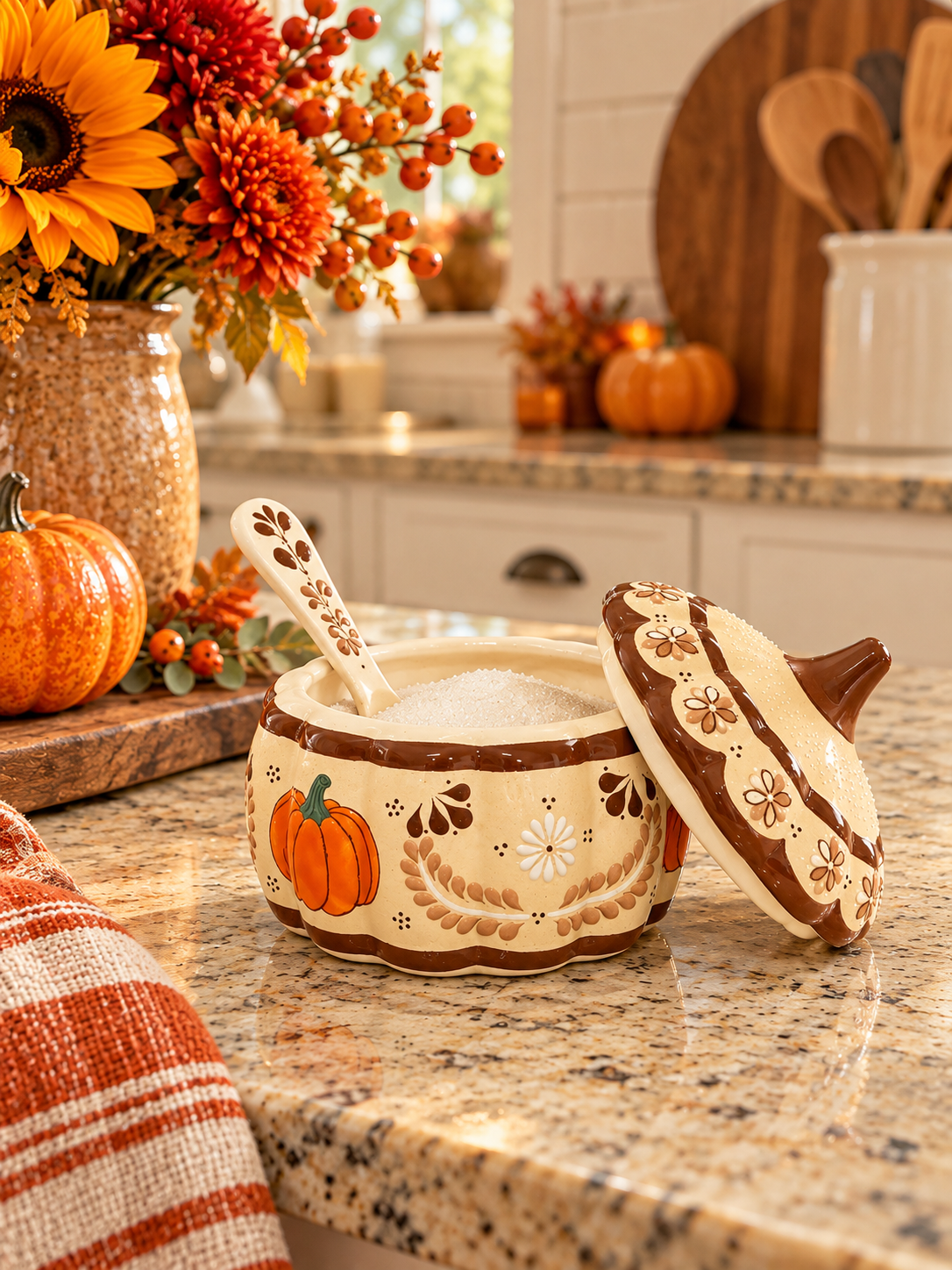 Otoño De Amor Mini Pumpkin Jar