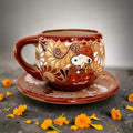 Snoopy Themed Halloween Chocolatera set